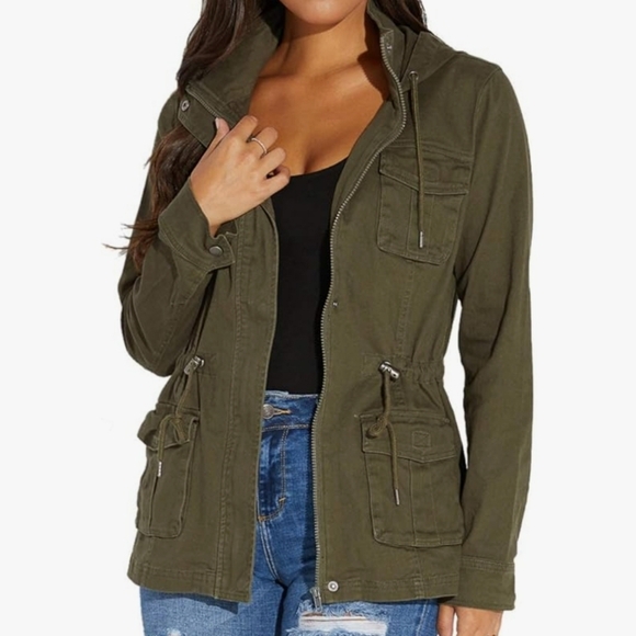 love tree jacket hooded  light weight - Picture 7 of 7